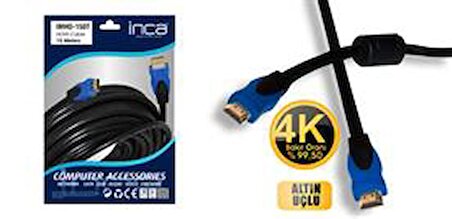 INCA (IMHD-150T) V1.4 ALTIN UCLU 15MT HDMI KABLO
