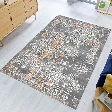 Dijital Baskı Yıkanabilir Kaymaz Taban Salon Halısı Ve Yolluk RVG1518-HY945