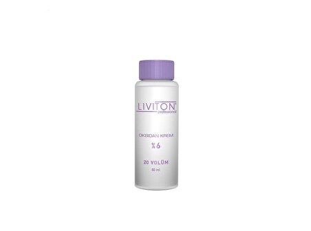 Liviton Professional Ev Tipi %6 Oksidan Krem 20 volume 60ml 3 Adet