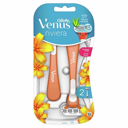 Gillette Venus Riviera Kullan At Kadın Tıraş Bıçağı 2'li