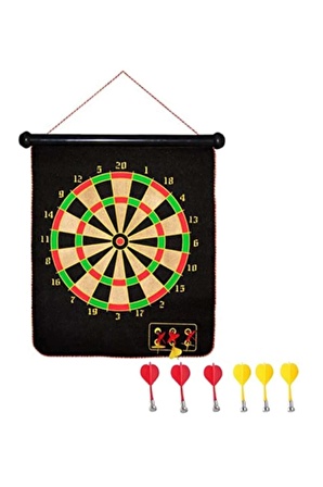 CKSpor Magnet Dartboard  Mıknatıslı Dart Oyunu Mıknatıs Uçlu Çift Taraflı Manyetik Dart