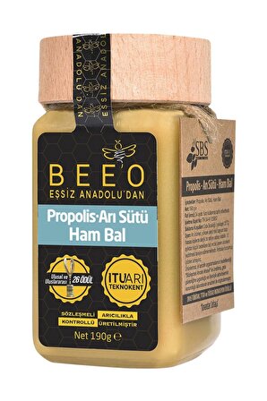 BEEO 190 GR Propolis + Arı Sütü + Ham Bal