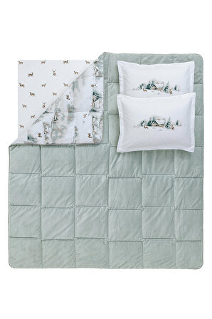 Yataş Kelsey Çift Kişilik Triola Uyku Seti - Yeşil