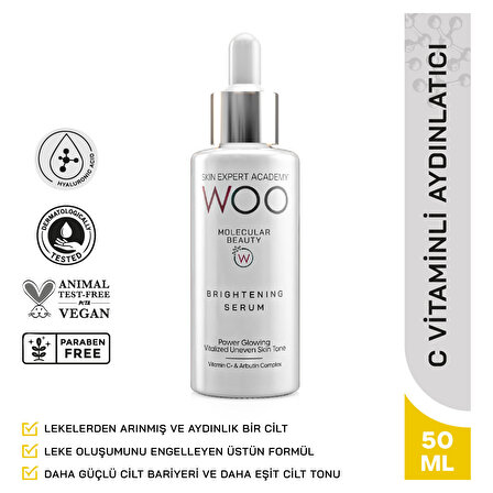 WOO Skin Expert Academy Brightening Aydınlatıcı Serum 50 ml