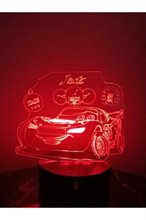 Sport Car P'lexi Kırmızı Lamba  Özel Hediye