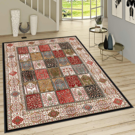 Dijital Baskı Yıkanabilir Kaymaz Taban Salon Halısı Ve Yolluk RVG1477