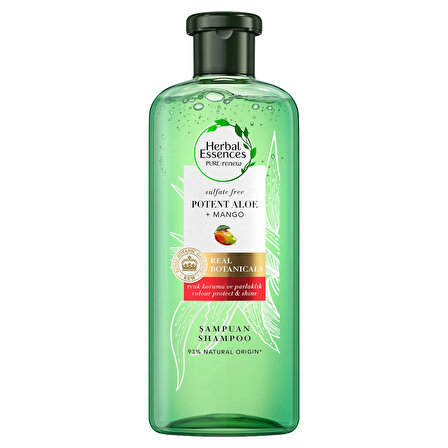 Herbal Essences Kuru Saçlar İçin Yatıştırıcı Sülfatsız Mangolu Şampuan 380 ml
