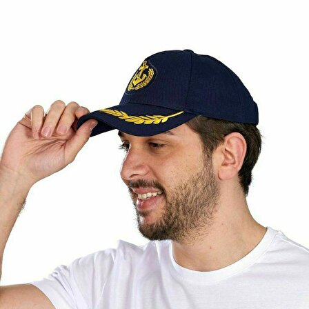 Denizci Şapkası Unisex Cırtlı ayarlanabilir