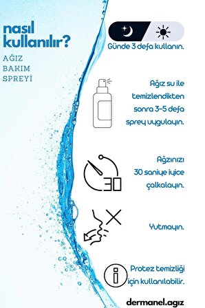 Dermanel Ağız Bakım Spreyi+Dermanel Çam Kozalağı Şurubu