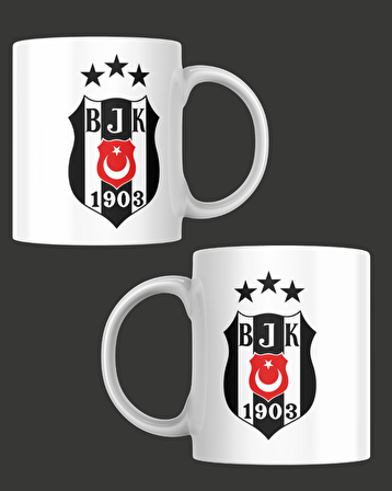 Beşiktaş Tasarım Kupa Bardak