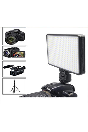 Deyatech Pro 320 Led Video Kamera işiği Led Işık YouTube TikTok Instagram