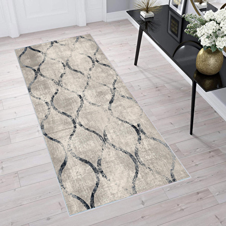 Dijital Baskı Yıkanabilir Kaymaz Taban Salon Halısı Ve Yolluk RVG1596