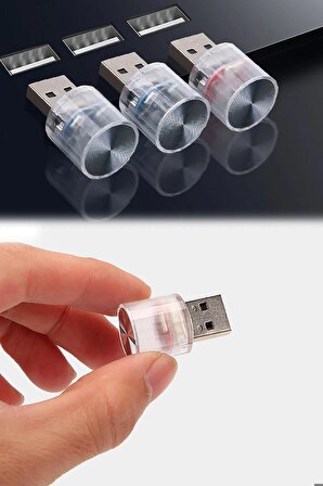 Usb Mini Led Lamba Disko Yavaş Mod 12 Volt Dekoratif Işık Ev Araba Dış Mekan Uyumlu