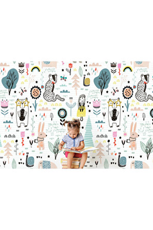 Çocuk ve Bebek Odası Temalı Duvar Kağıdı-5717
