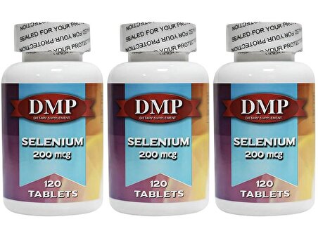 Dmp Selenium 200 Mcg Selenyum 3x120 Tablet