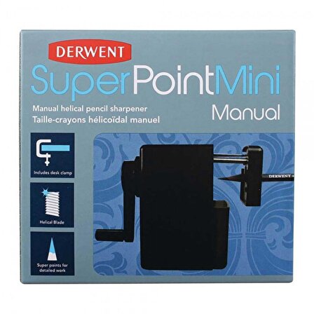 Derwent Super Point Mini Manuel Sharpener (Masaüstü Kalemtraş)