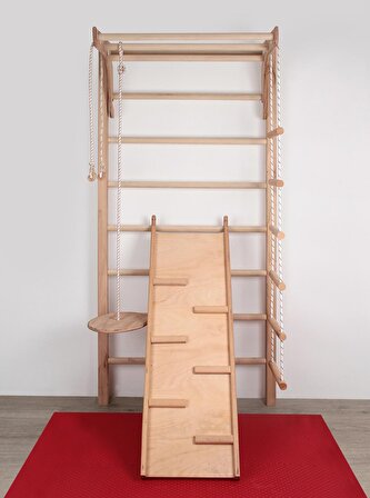 Achill İsveç Tırmanma Duvarı - Jimnastik Egzersiz Merdiveni 4 'lü Set