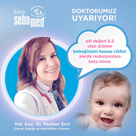 Sebamed Baby Göz Yakmayan Yenidoğan Uyumlu Saç ve Vücut Şampuanı 250 ml