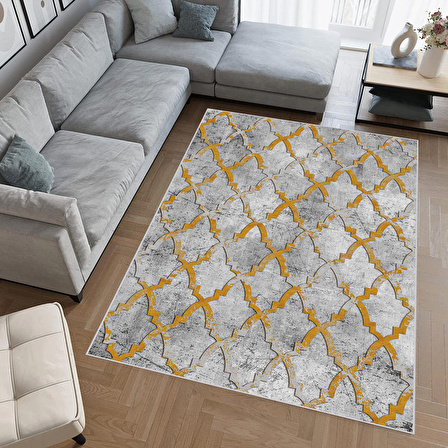 Dijital Baskı Yıkanabilir Kaymaz Taban Salon Halısı Ve Yolluk RVG0643