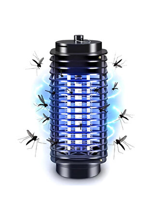 Uv Tuzaklı Sinek Öldürücü Elektrikli Sivrisinek Yakalayıcı Sinek Işık Tuzağı 18 M³ Alan Etkili