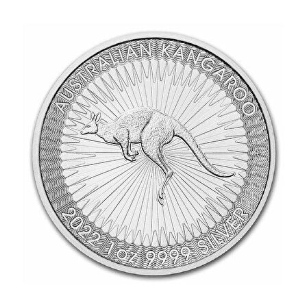 Kangaroo (2022) 1 Ons Gümüş Sikke Coin (999.9)