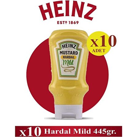 Heinz Hardal Mild 445 gr x 10 Ad - Heinz