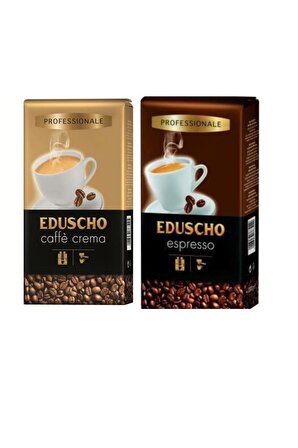 Tchibo Eduscho Espresso Espresso Asya-Güney Amerika Çekirdek Kahve 1000 gr + Kahve Kreması