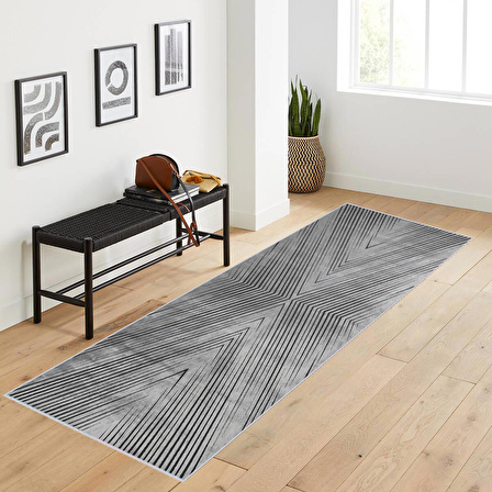 Dijital Baskı Yıkanabilir Kaymaz Taban Salon Halısı Ve Yolluk RVG1763