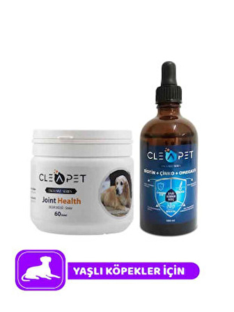 Cleapet Eklem Sağlık Paketi Yaşlı Köpek