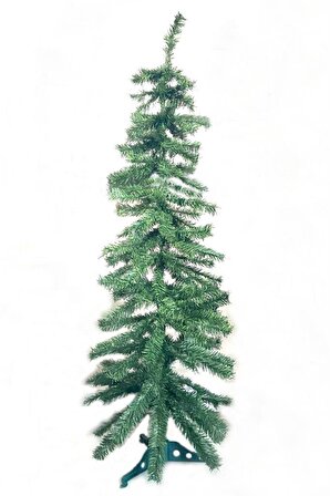 180 cm Ekonomik Yılbaşı Çam Ağacı, Plastik Ayaklı Noel Ağacı 