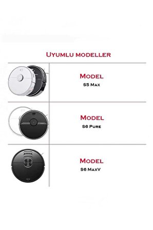 Xiaomi 1c 2 in 1 mop pro2+3d , 2c , stytj01zhm,stytj02zhm,stytj03zhm,stytj05zhm uyumlu set