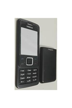 Nokia 6300 Kapak Tuş Takımı (metal Kapak)