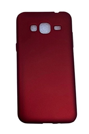 Samsung J3 Bordo Silikon Kılıf