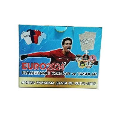 EURO 2024 72 TASO+72HOLOGRAMLI KART  Yeni Seri futbol kartı