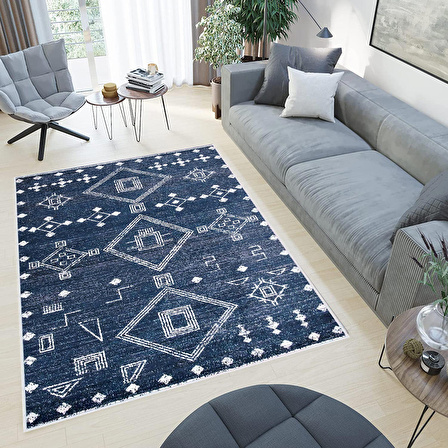 Dijital Baskı Yıkanabilir Kaymaz Taban Salon Halısı Ve Yolluk RVG0468