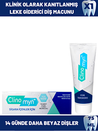 Clinomyn Fresh Mint Diş Macunu 75 ml