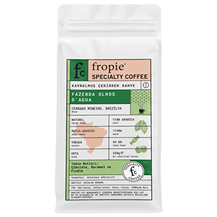 Fropie Orta İçim Brezilya Filtre Kahve 250 gr