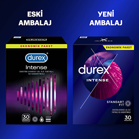 Durex Intense Uyarıcı Prezervatif 30 lu