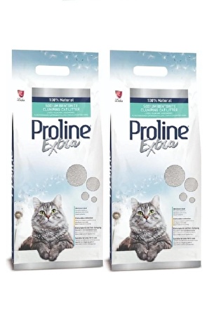 Proline Extra Sodyum Bentonit Kedi Kumu 2x10 Kg 