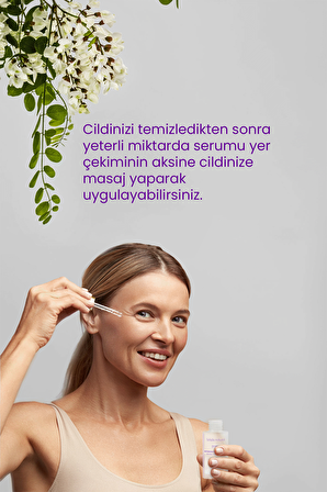 Bade Natural Yaşlanma Karşıtı Acacia Özlü Kolajen 30 Yaş + Gece-Gündüz Yüz ve Boyun Serumu 30 ml 