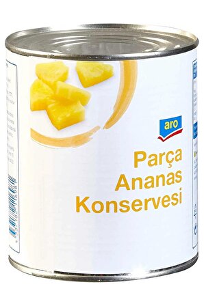 Ananas Küp Kesim 820G Pastacılık Pasta Şef Mutfak Tatlı Yemek