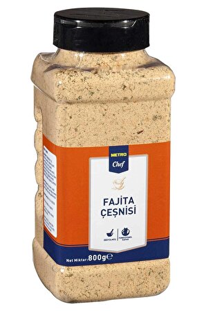 Fajita Çeşnisi 800G Mutfak Şef Pasta Tatlı Tuzlu Baharat