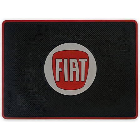 Fiat Logolu Kaydırmaz Ped Telefon Tutucu