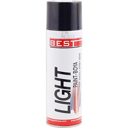 First Best Light Siyah Sprey Boya 250 ml