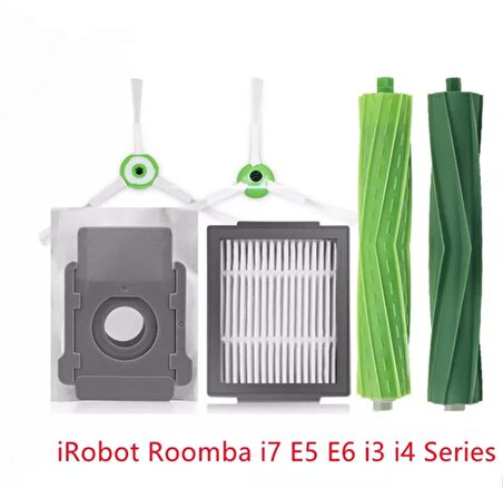 Irobot Roomba I3/ı7/i7 Plus E5 E6 E7 Vacuum Cleyner Yenileme Seti