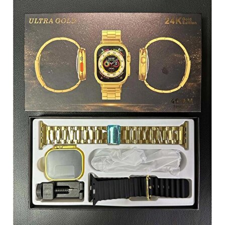 ULTRA GOLD 24K Gold Edition 49MM Akıllı Saat