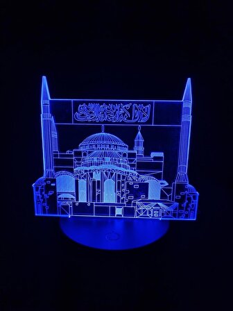 3D Figürlü Gece Lambası