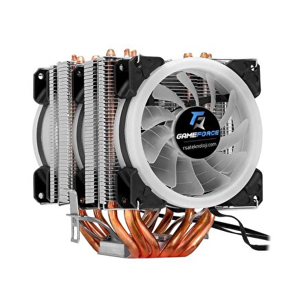 Gameforce Copper 6 Intel/Amd Cpu Soğutucu İşlemci Fanı