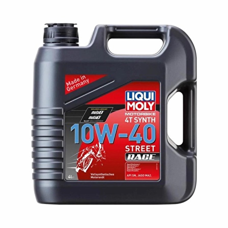 Liqui Moly 10w40 Street Race Tam Sentetik 4 LT 