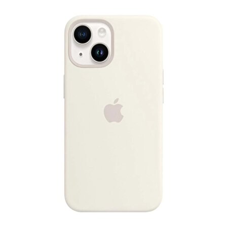 iPhone 15 İçi Kadife Logolu Silikon Lansman Kılıf